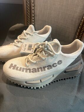 adidas Humanrace Cream/Gray Women's Sneakers